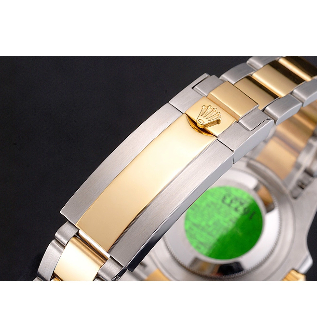 Aaa replica Gold Bezel Bracelet Two Submariner Tone Steel Dial And Blue Rolex Swiss 0522